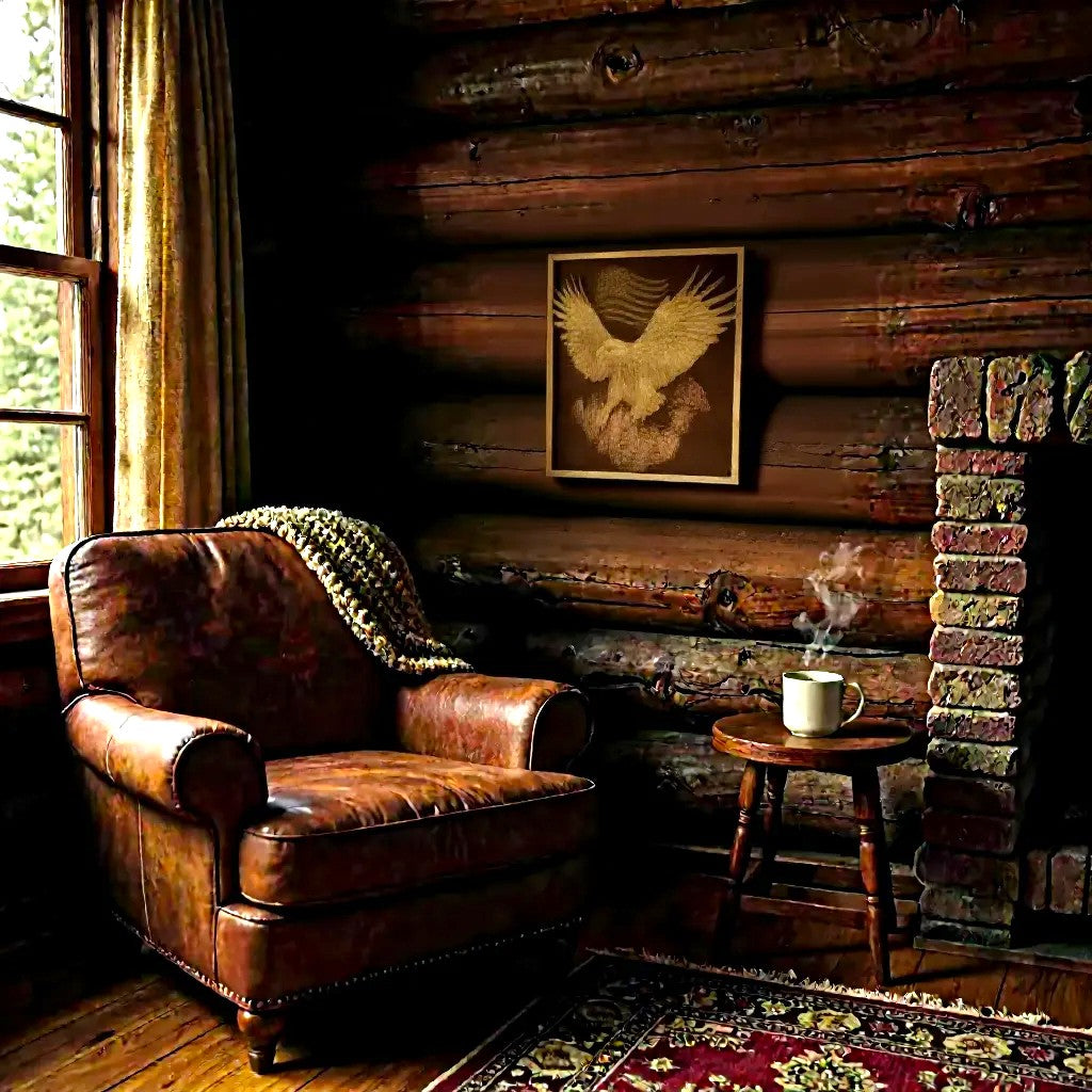 Multi-Layer American Eagle Wall Art