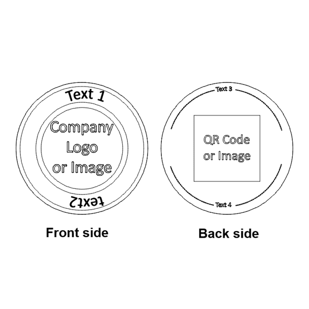 Wooden Nickel - Pack of 25