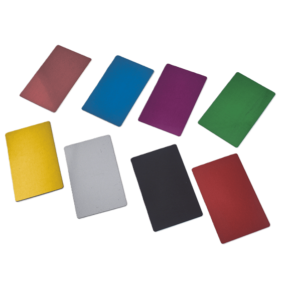 Unique Aluminum business Cards
