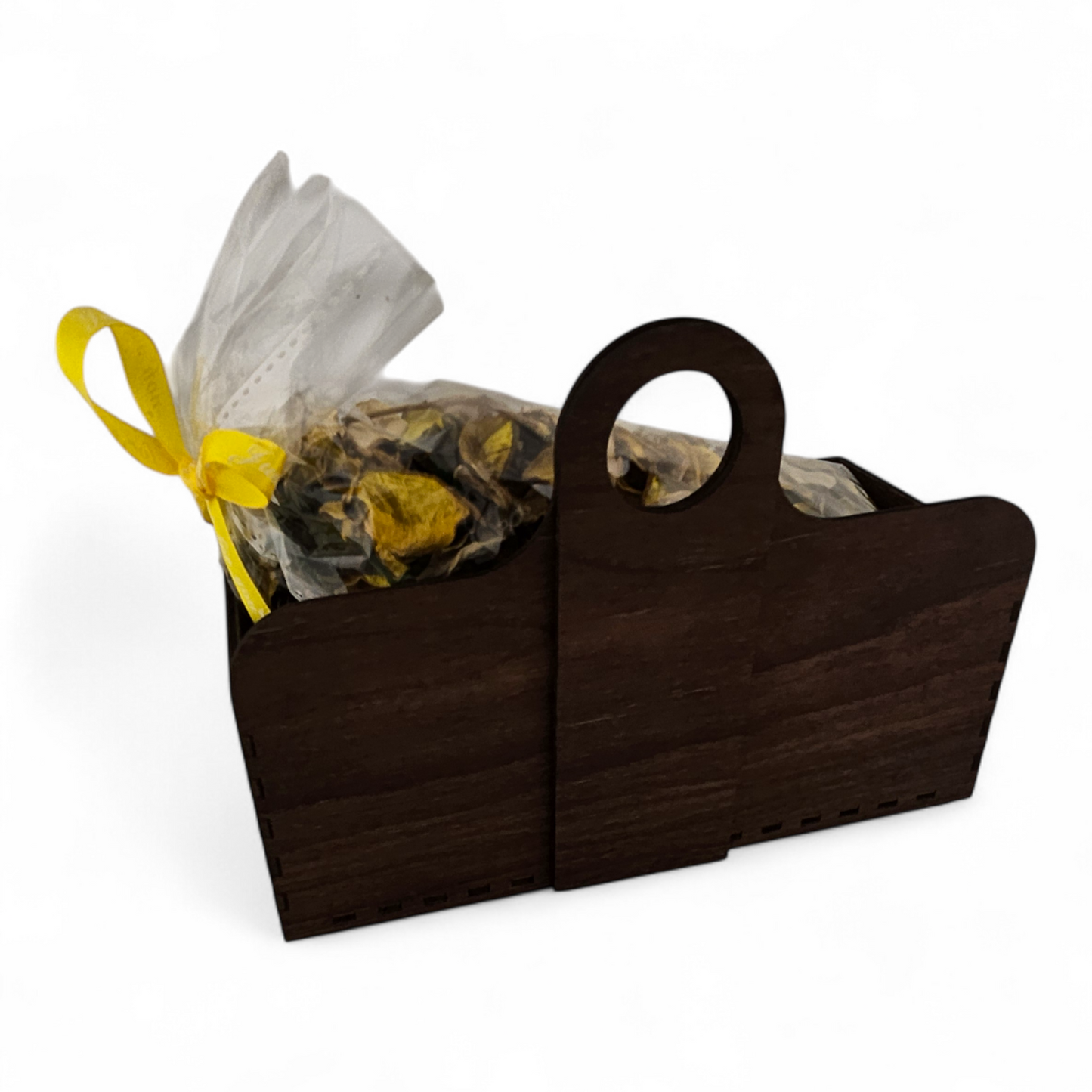 Potpourri Basket with Flower Petals