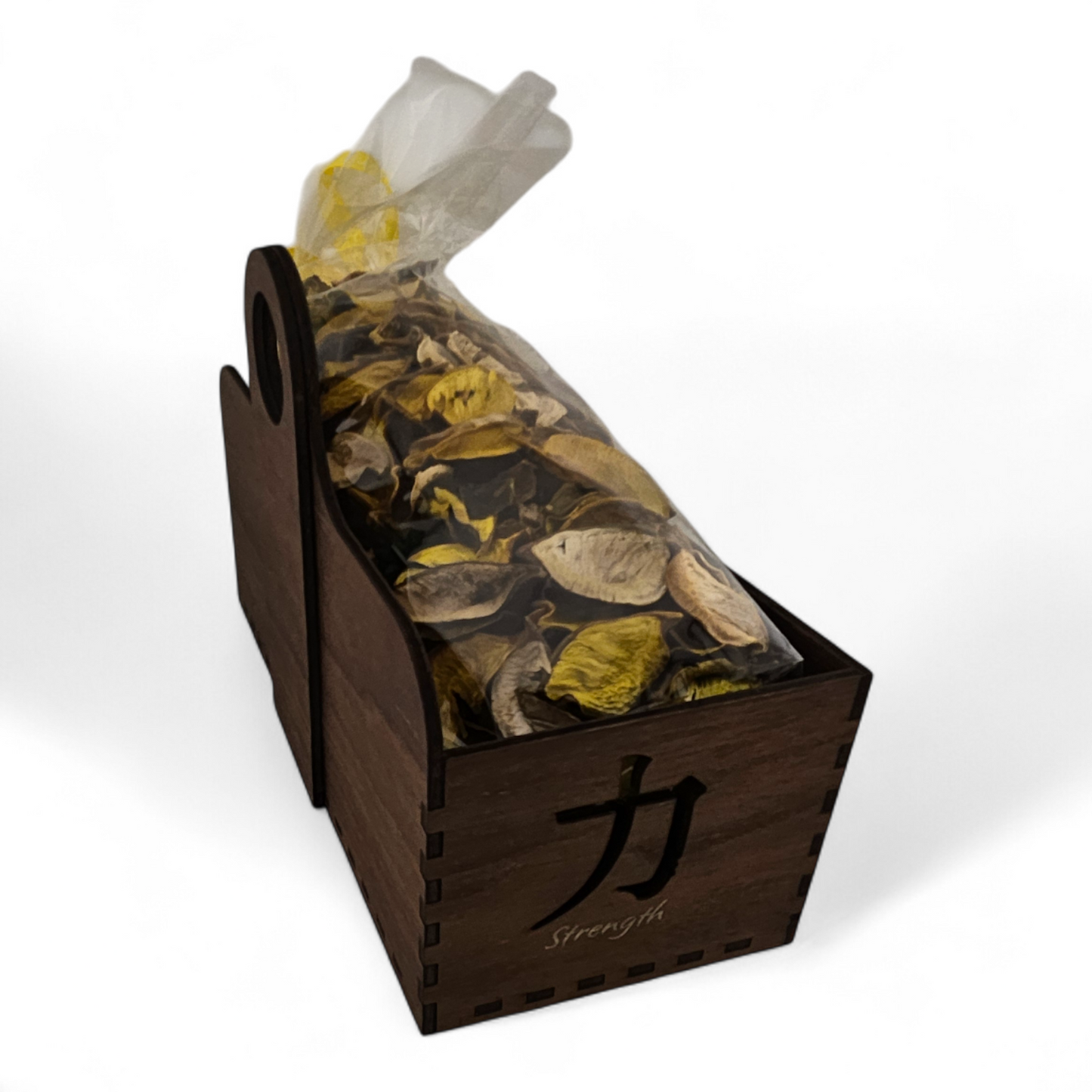 Potpourri Basket with Flower Petals