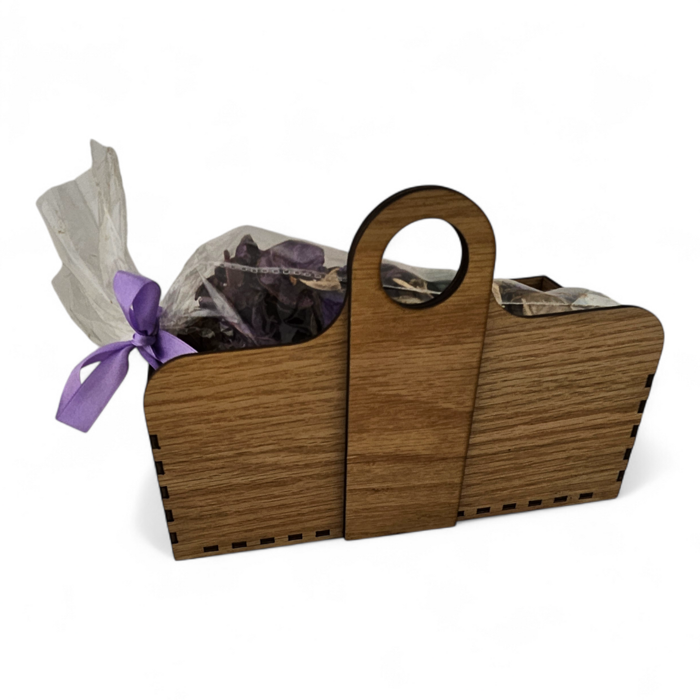 Potpourri Basket with Flower Petals