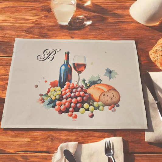 Table Placemats White  (Pack of 6)