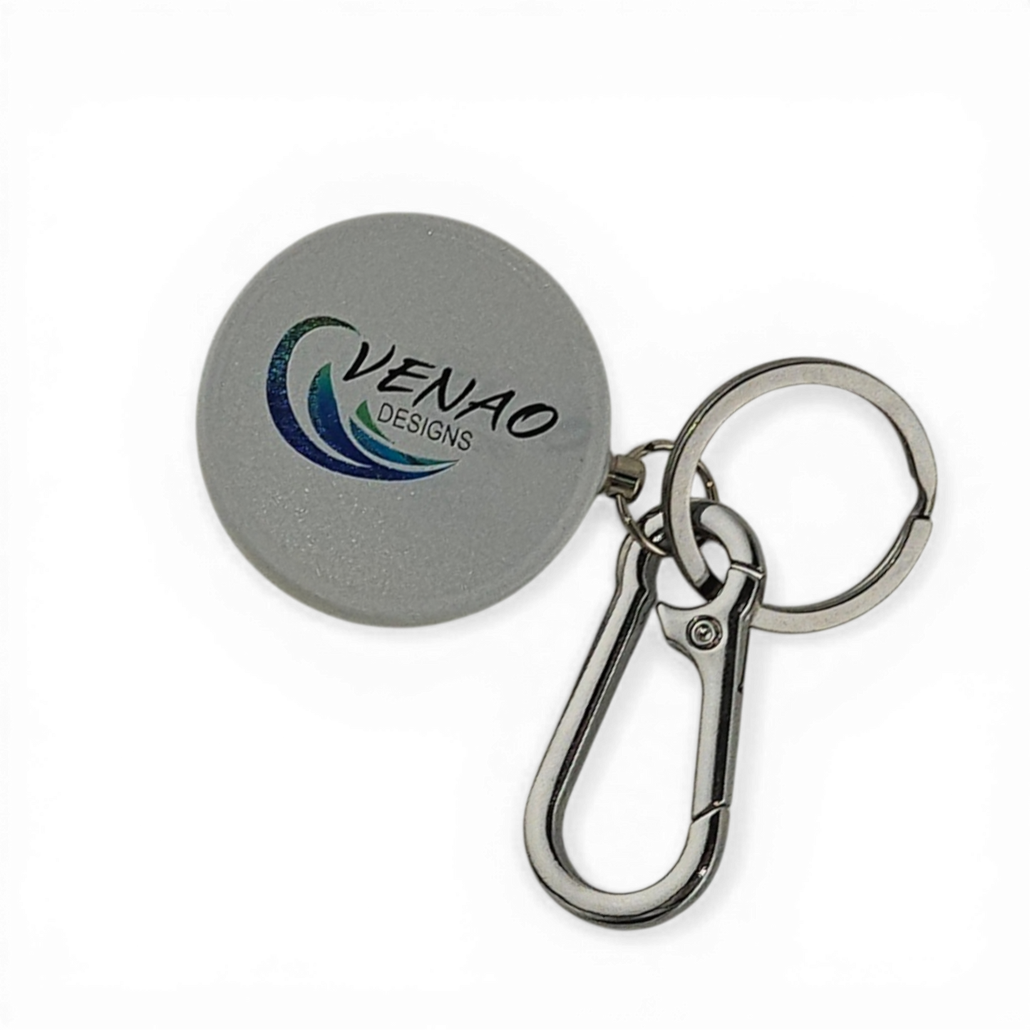 Compass Keyring and Carabiner