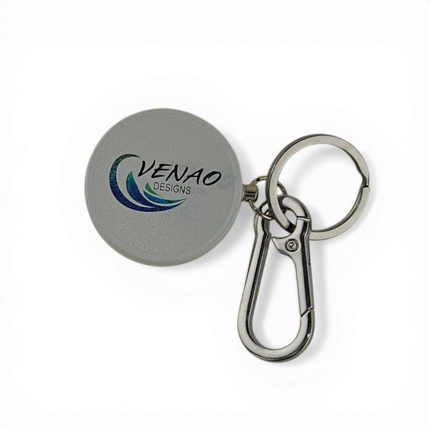 Compass Keyring and Carabiner