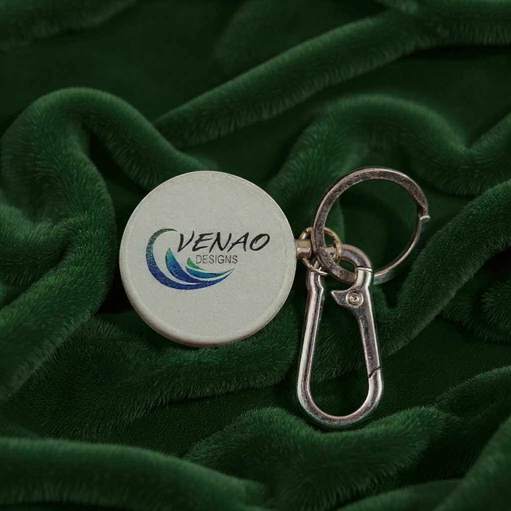 Compass Keyring and Carabiner
