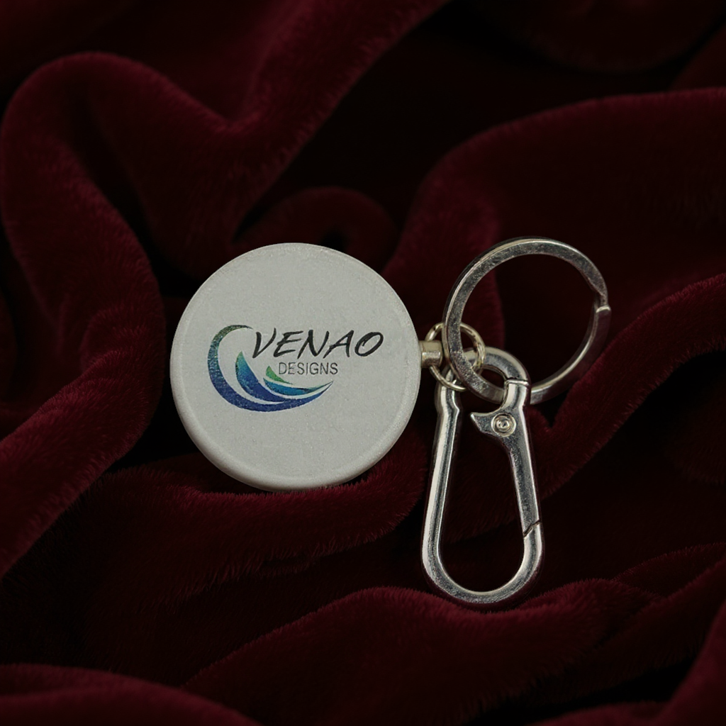 Compass Keyring and Carabiner