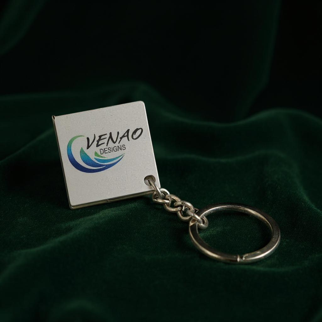 Stainless Steel Tape Measure Keyring