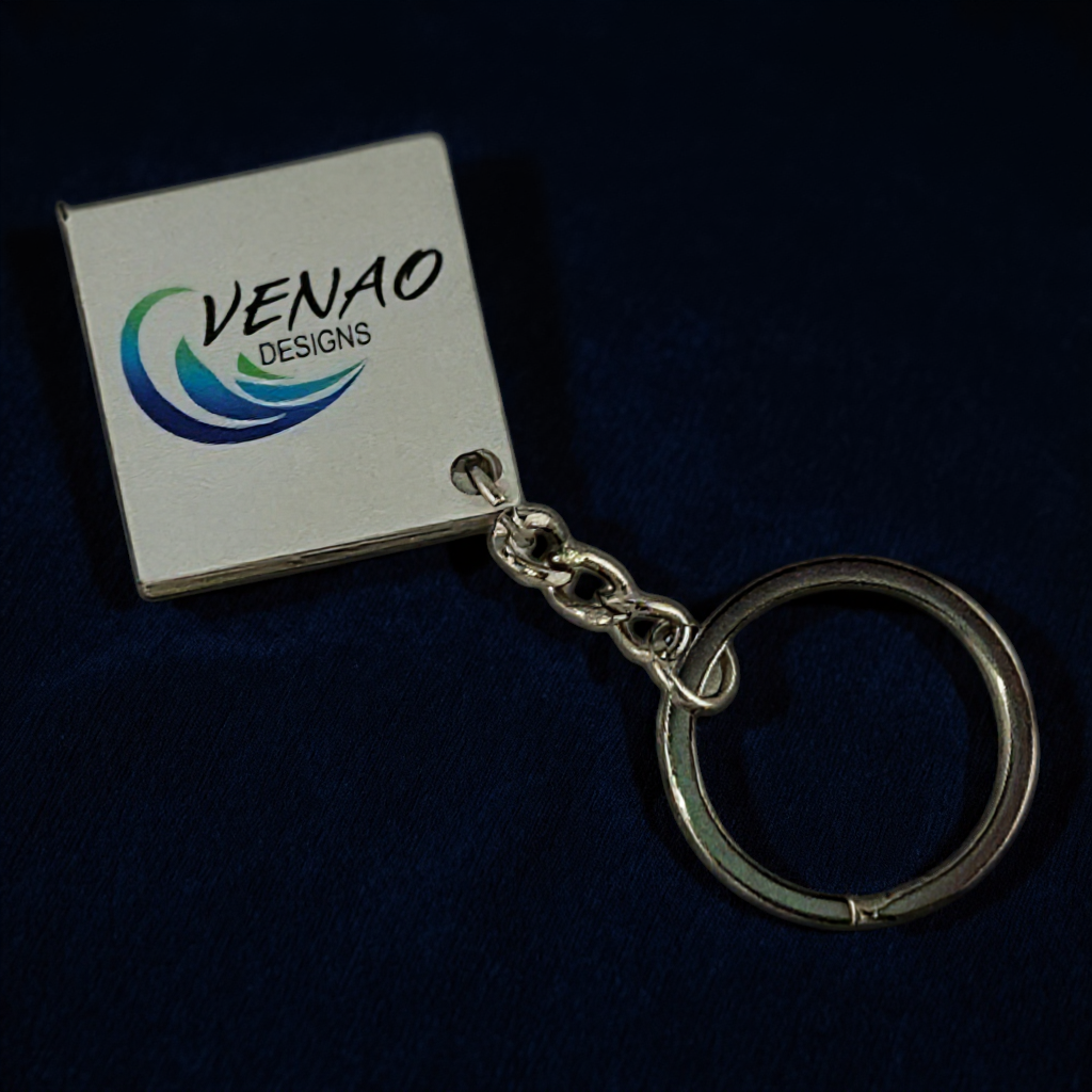 Stainless Steel Tape Measure Keyring