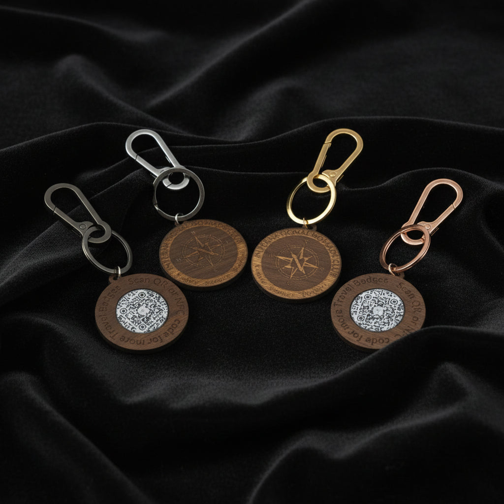 International Nomads Club Key Chain