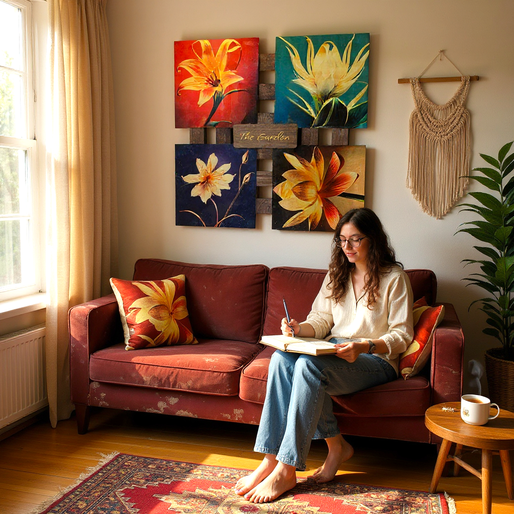 4 Panel Theme POW wall art