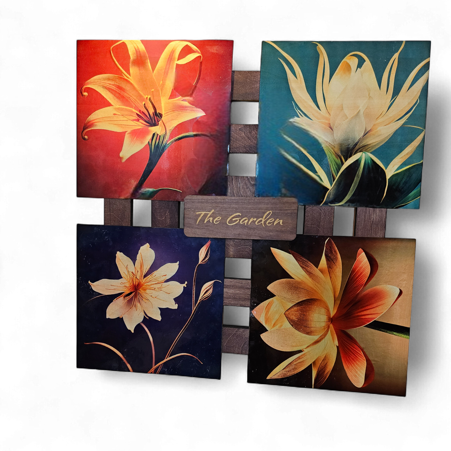 4 Panel Theme POW wall art