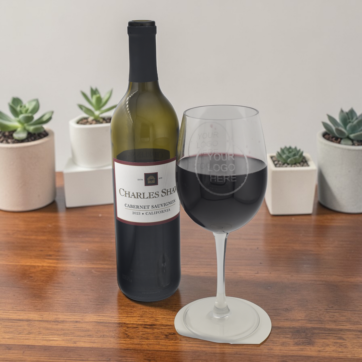 Wine Glass 19 oz - Engraved
