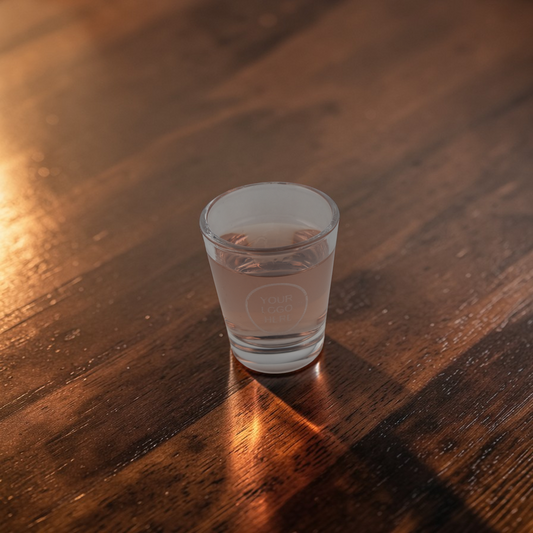 1.5 oz Shot Glass with custom engraving