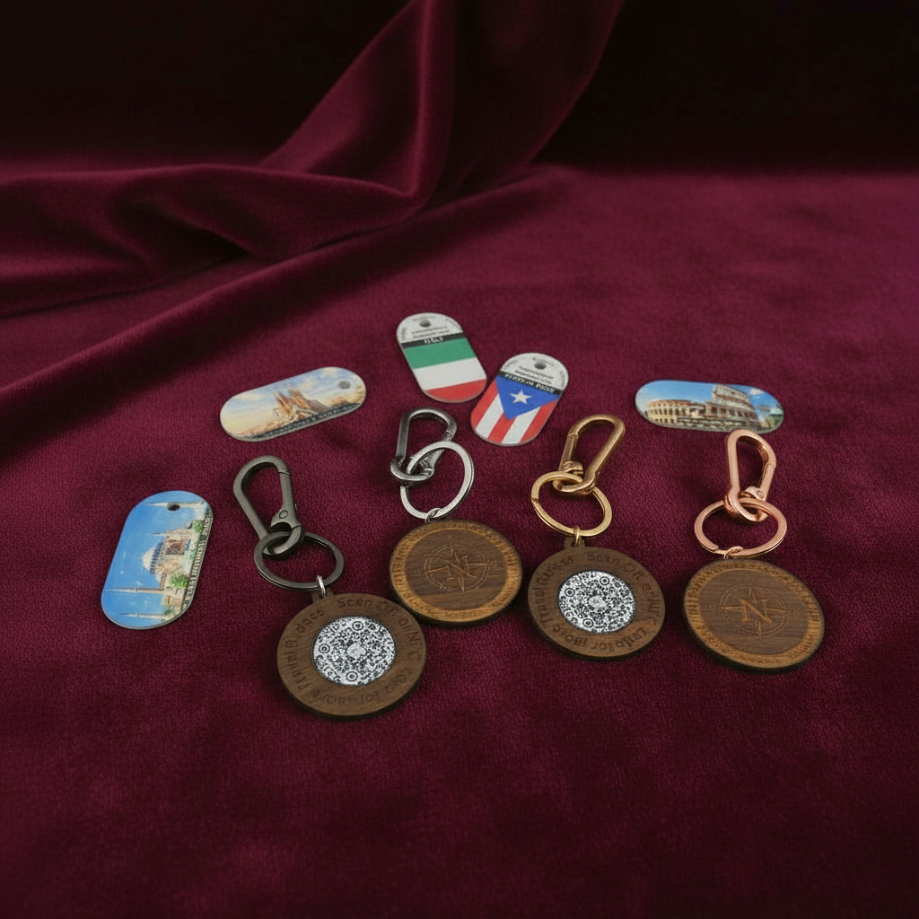 International Nomads Club Key Chain