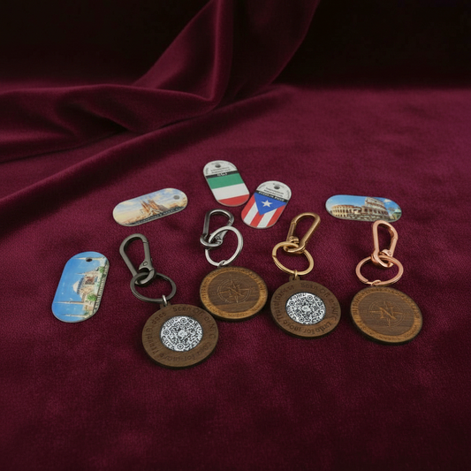 International Nomads Club Key Chain