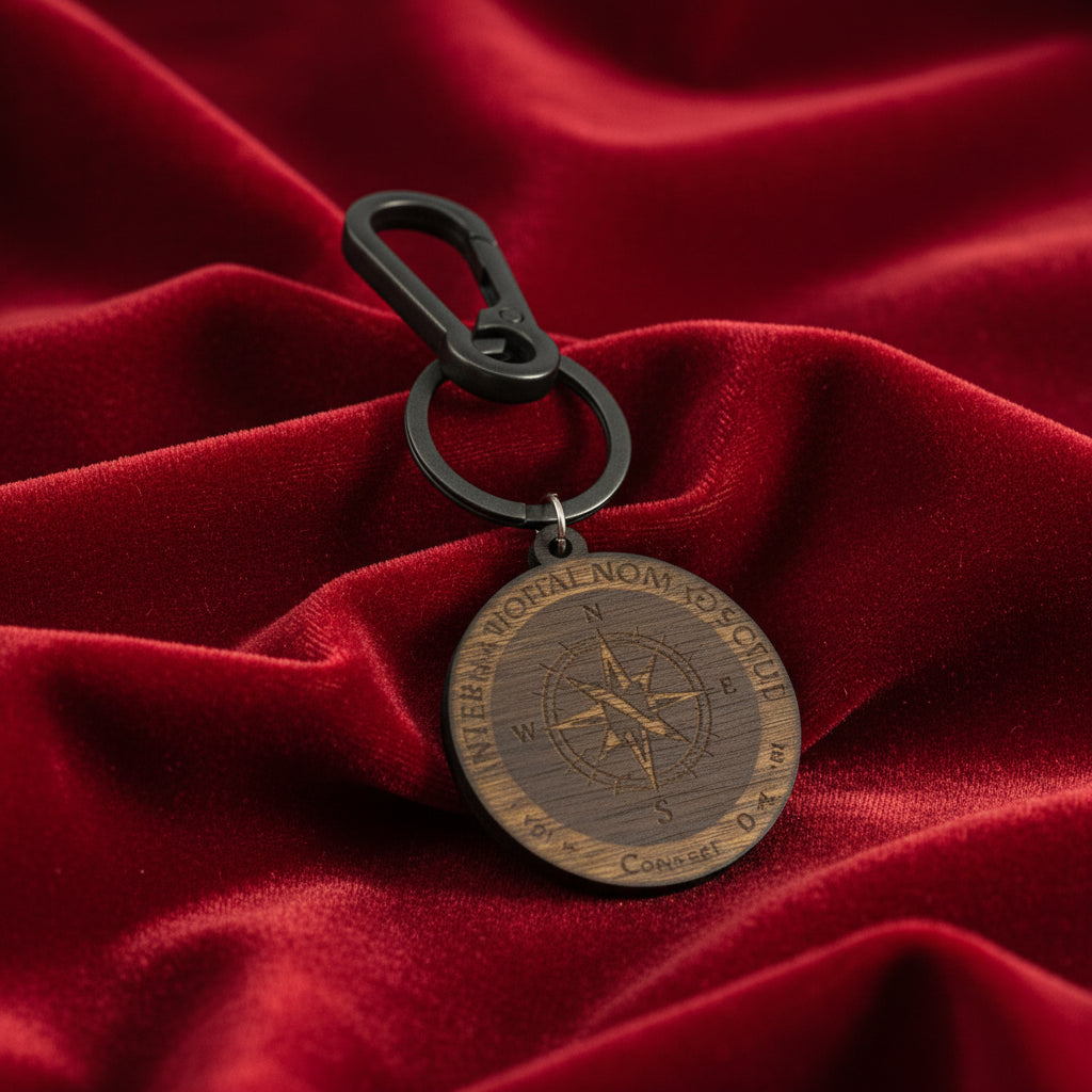 International Nomads Club Key Chain