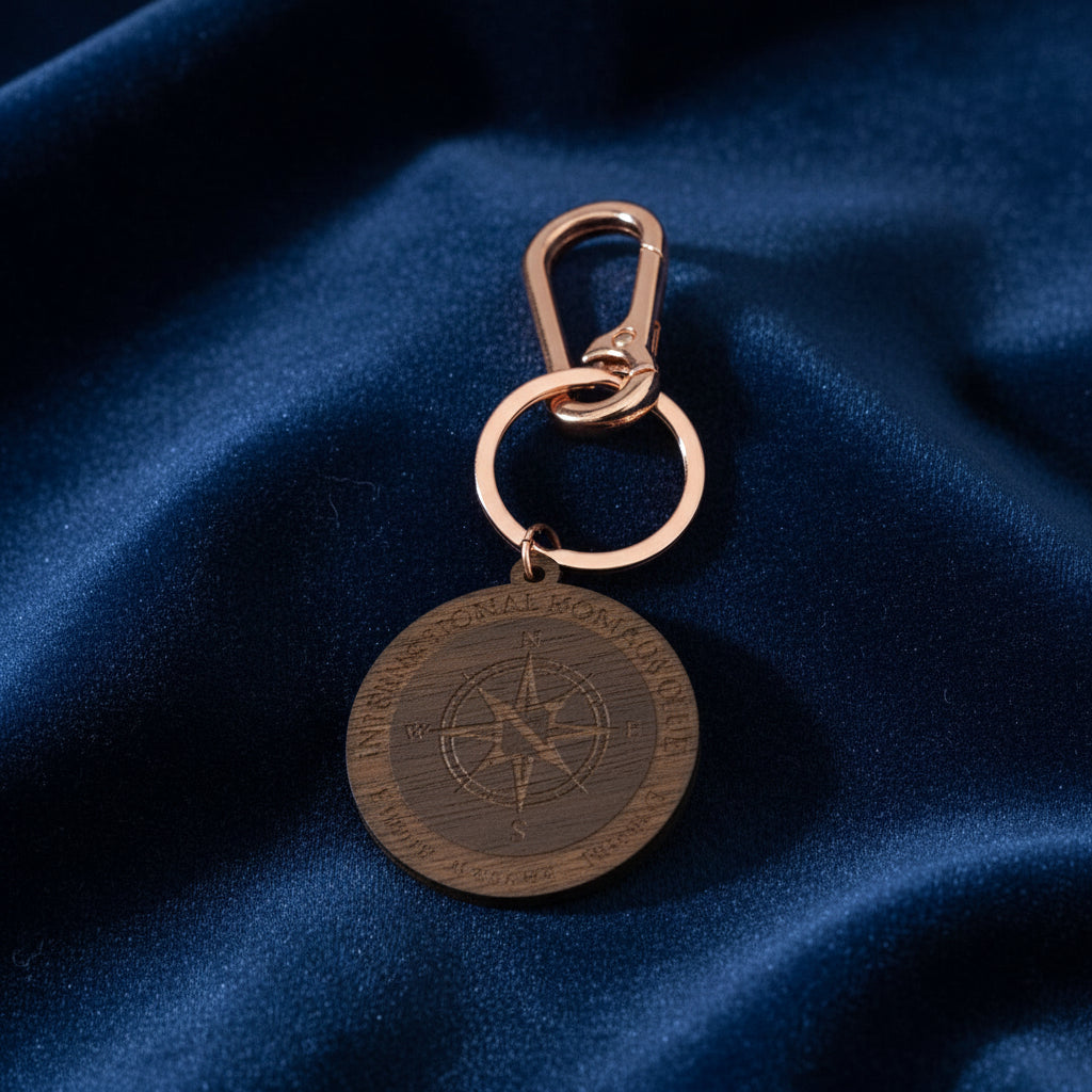 International Nomads Club Key Chain